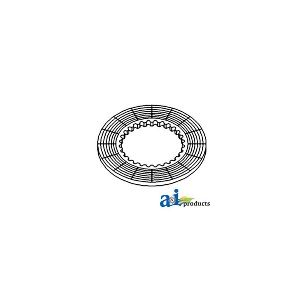 Plate, PTO Clutch Drive 6" x6" x1"